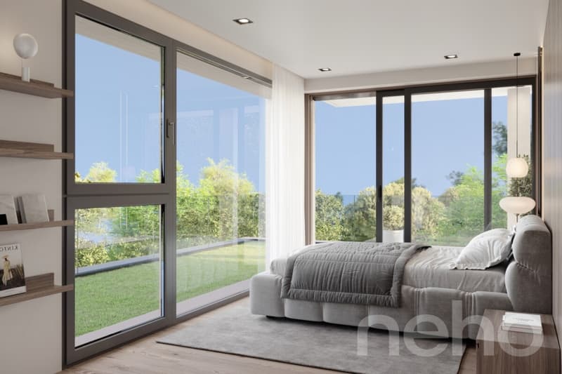Attico di lusso con terrazza e balcone (8)