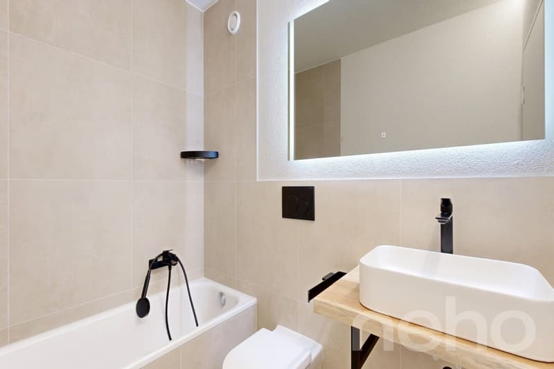 Completely renovated apartment with balcony and underground parking in Rheinfelden (9)
