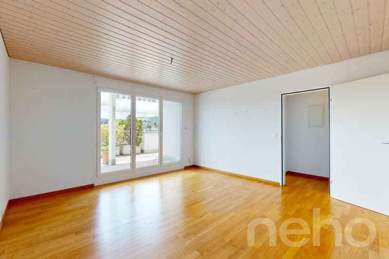 Ein Wohntraum auf einer Ebene: Attika mit Lift in die Wohnung (9)
