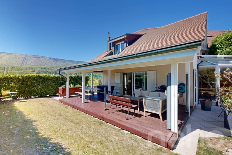 Maison familiale ? 189 m², vue montagnes, jardin et exposition sud (7)