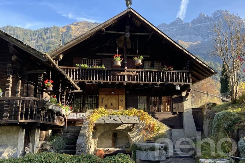 Chalet familial de charme avec vue panoramique à Val-d?Illiez (2)