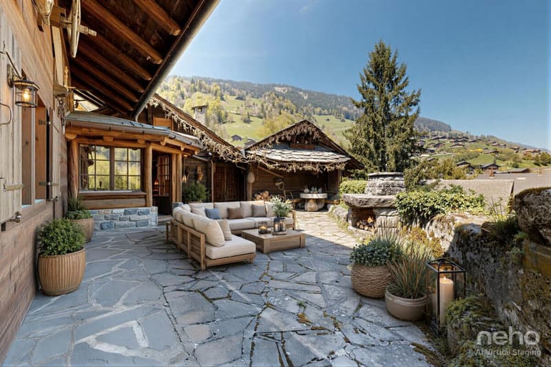 Chalet familial de charme avec vue panoramique à Val-d?Illiez (3)