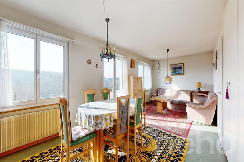 Two-family house in top location with large plot and panoramic view (8)