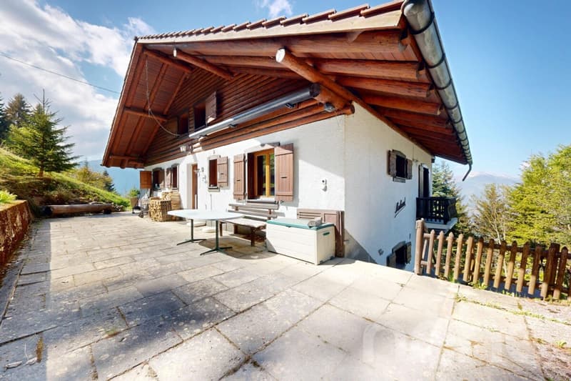 Authentique chalet avec fort potentiel ? Les Giettes (1871) (2)