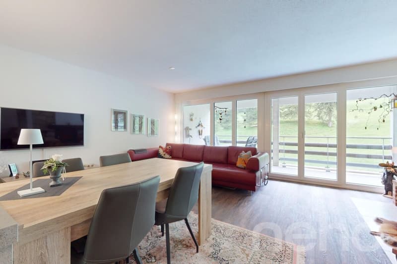 Appartement meublé directement à côté du téléski sur Mörlialp (3)