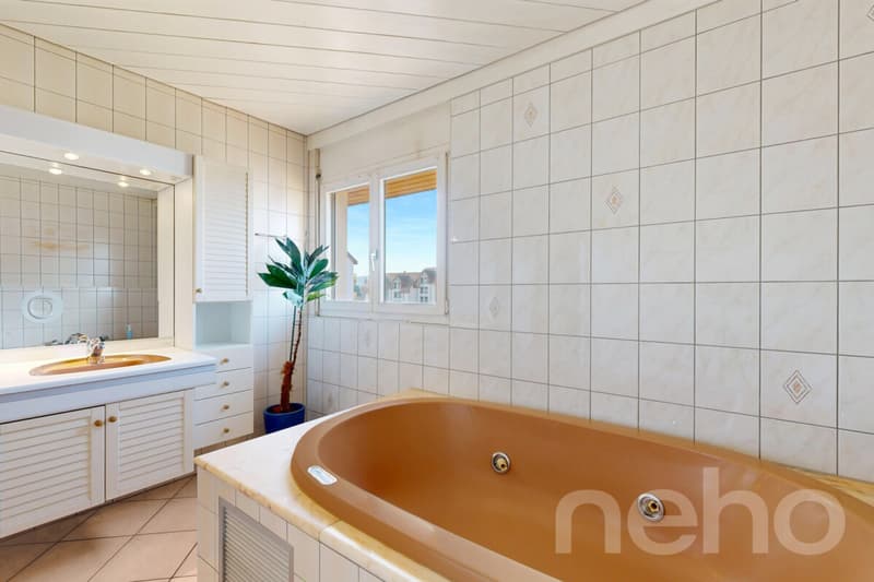 Duplex mansardato luminoso con vista libera, senza vis-à-vis (12)