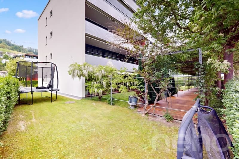 Appartamento giardino 4.5 locali con area esterna spaziosa (12)