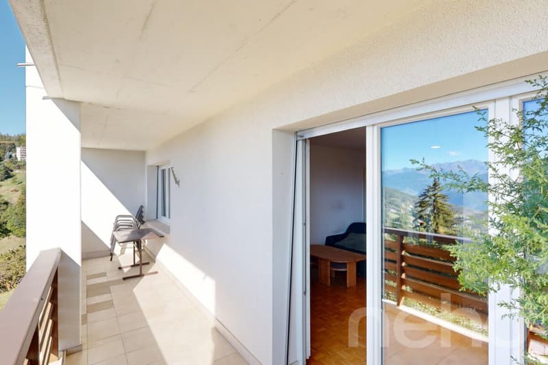 Superbe 2.5 pièces avec balcon plein sud à Crans-Montana (12)