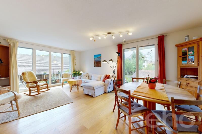 Modern apartment in idyllic Gurzelen (2)