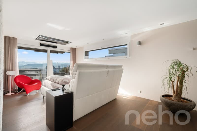 Exclusive attic terrace apartment in Wil - peace, style, and panoramic view (8)