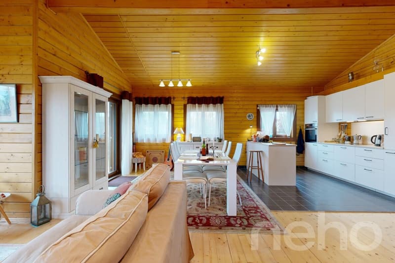 Splendid wooden house just two steps from the lake (5)