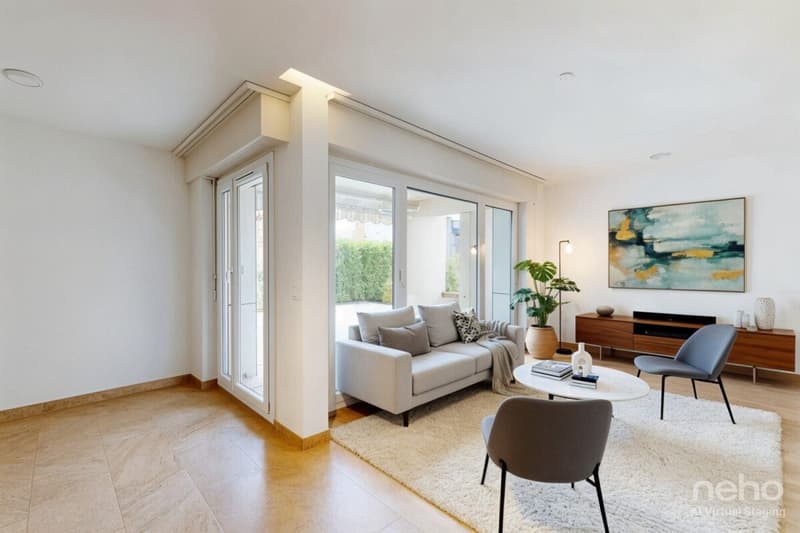 Wunderschönes 3,5-Zimmer-Apartment mit großer privater Terrasse (2)