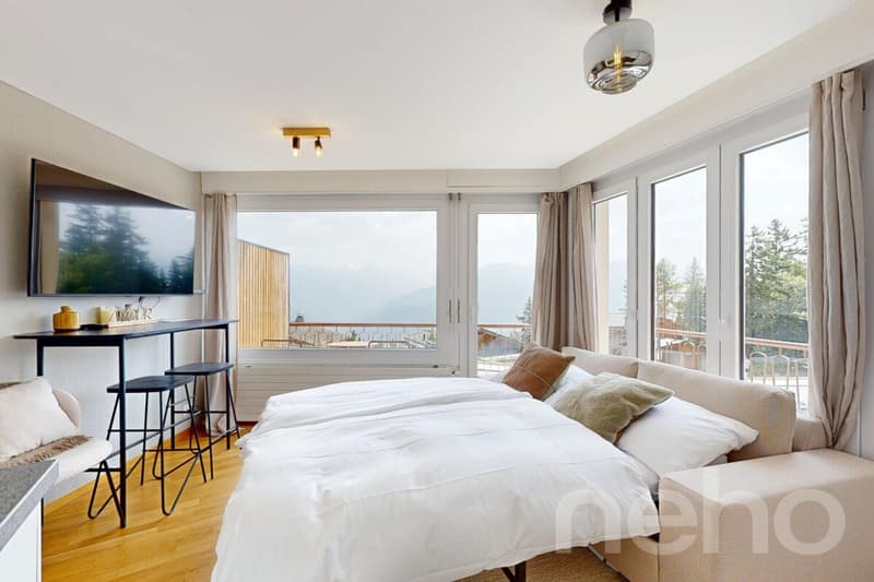 Superbe studio ensoleillé à Crans-Montana (3)