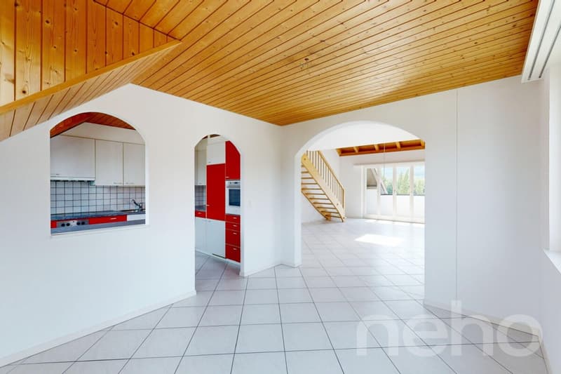 Maisonette spacieuse avec galerie, vue sur l'Aare et poêle suédois (4)