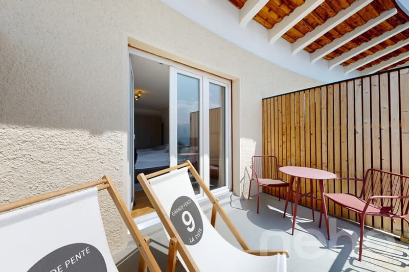 Superbe studio rénové à Crans-Montana (8)