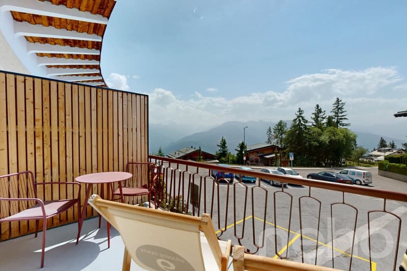Superbe studio rénové à Crans-Montana (7)