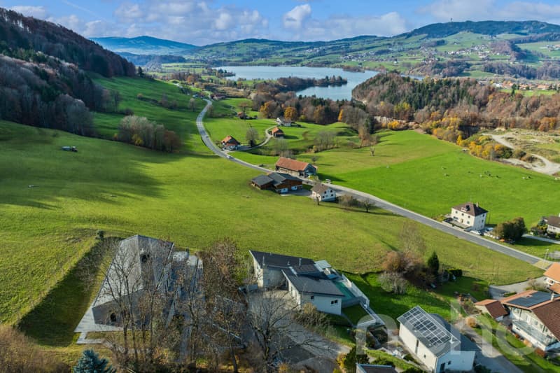 Das diskrete Luxus in La Roche: Villa mit Panoramablick (1)