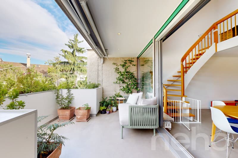 Stilvolle Maisonettewohnung mit Garage im Herzen von Kleinbasel (3)