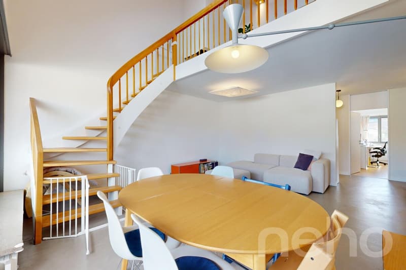 Stilvolle Maisonettewohnung mit Garage im Herzen von Kleinbasel (2)
