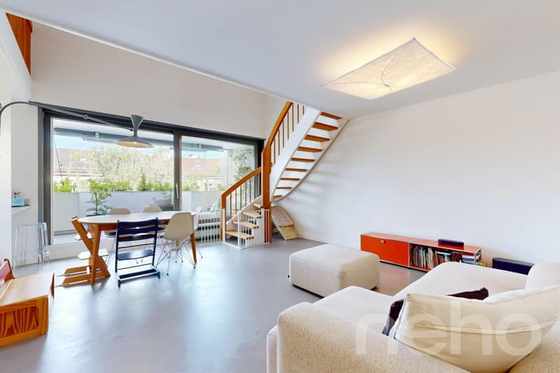 Stilvolle Maisonettewohnung mit Garage im Herzen von Kleinbasel (1)
