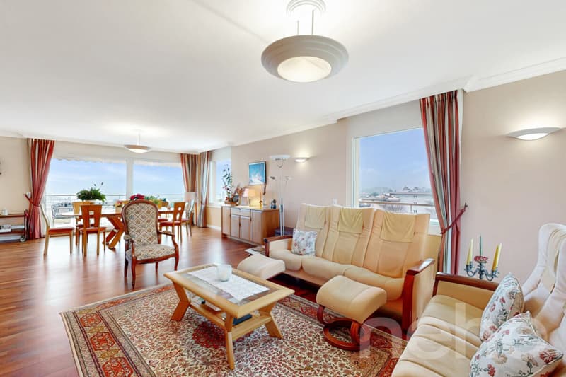 Duplex de prestige avec vue panoramique sur le lac Léman et les Alpes (2)