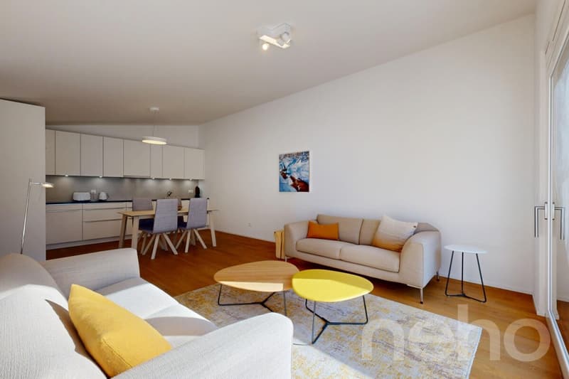 Attic 3.5 rooms - breathtaking view of Martigny (12)