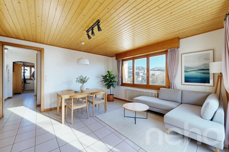 Charming villa with unobstructed views of the Alps and the lake (5)