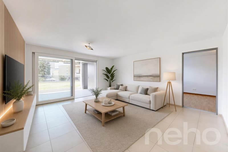 Well-maintained 3.5-room apartment with sunny seating area (1)