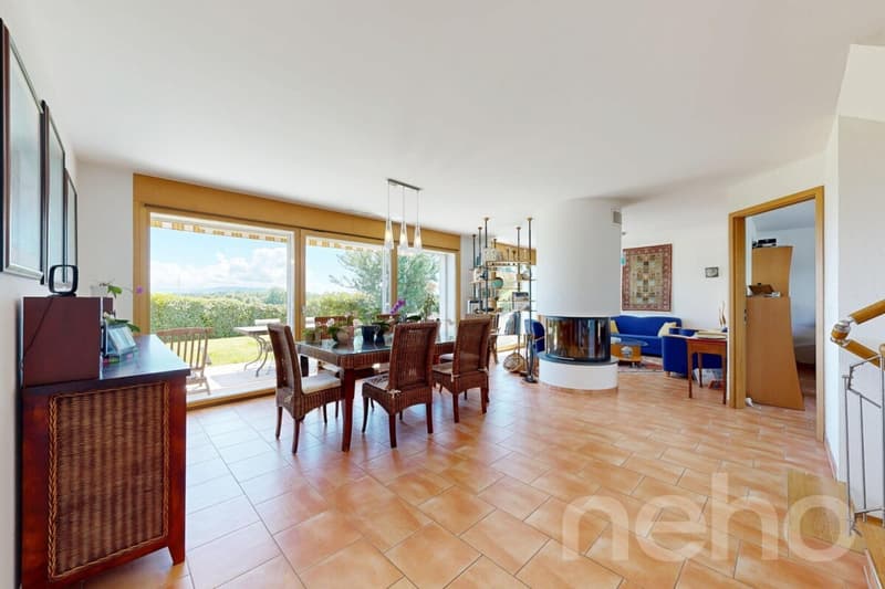 Casa unifamiliare Minergie-P con vista libera sulle Alpi (7)