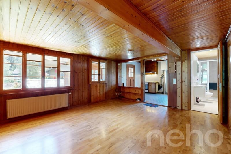 Chalet di carattere: giardino bucolico e potenziale raro (9)