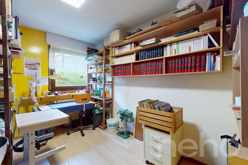 Superbe 4,5 pièces avec jardin, vue montagne et garage (9)