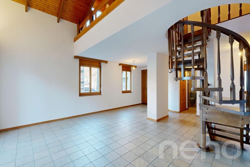Grosszügige 5-Zimmer-Duplexwohnung mit Bergblick in Visp (7)