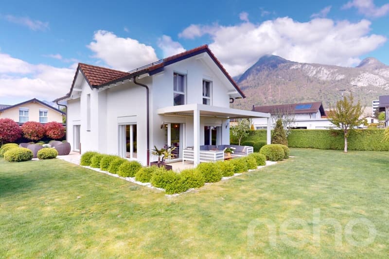 Casa arredata eccezionale ad Aigle con vista e grande giardino (3)
