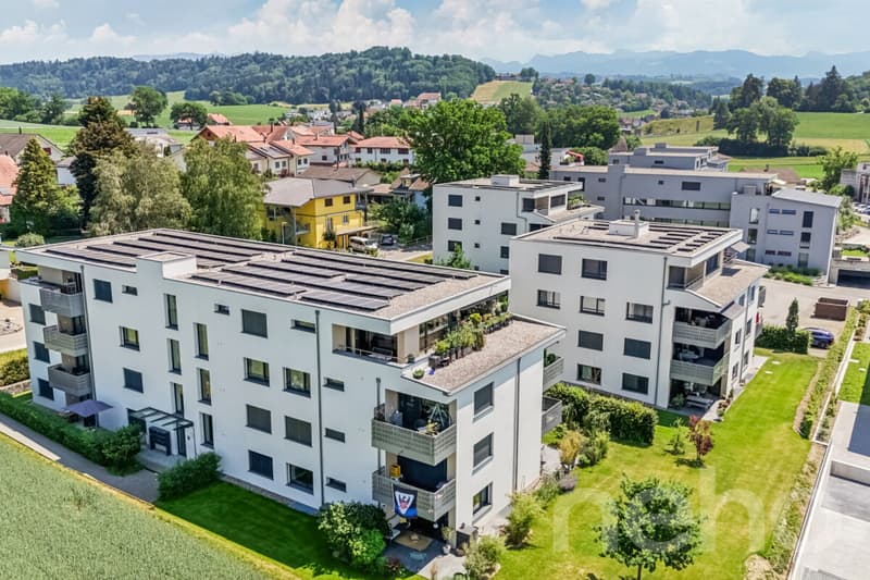 Attique d'exception avec terrasse panoramique entre Fribourg et Berne (9)