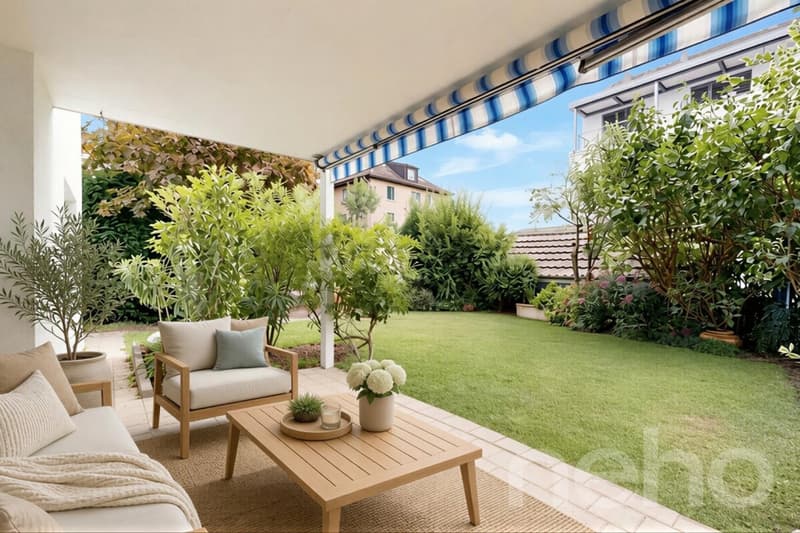 Wohnen im Gartenparadies ? 4.5 Zimmer an attraktiver Lage (1)