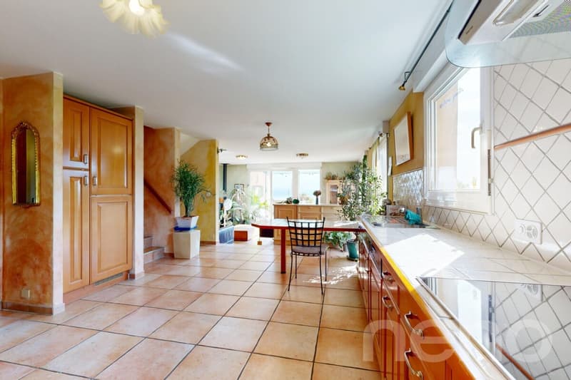 Charmante maison jumelle avec vue imprenable sur le Léman (11)