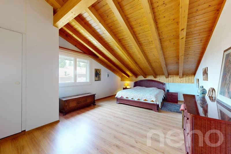 Bel appartement de 3,5 pièces au calme absolu à Savigny (10)