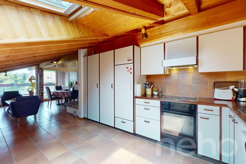 Bel appartement de 3,5 pièces au calme absolu à Savigny (8)