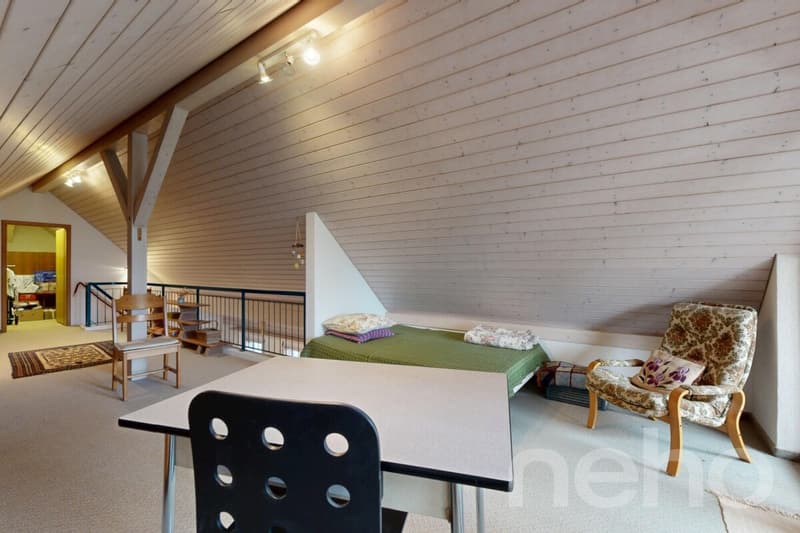 Exklusive Attika-Maisonette mit grosser Terrasse und Ausbaupotenzial (9)