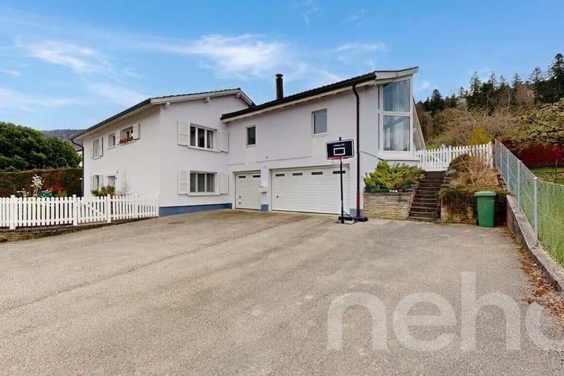 Beautiful family villa, indoor pool, terraces and forest view (1)