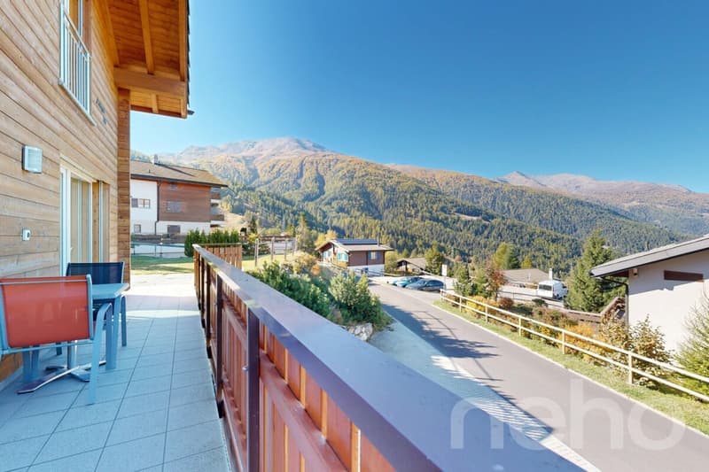 Magnifique chalet avec vue panoramique à Bürchen (3)