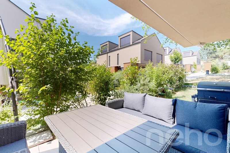 Élégante maison mitoyenne avec jardin privatif à Renens (9)
