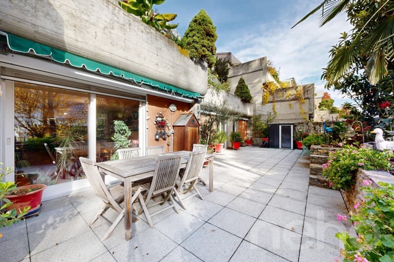 Appartement au rez-de-chaussée avec terrasse de 80 m² à Sion (1)