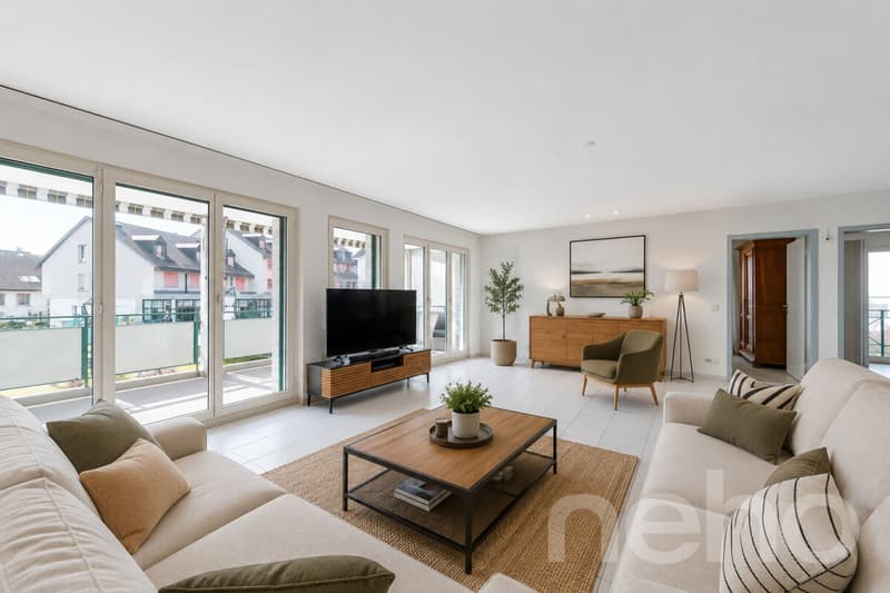 Großes helles Apartment, absolute Ruhe, zwischen See und Autobahn (3)