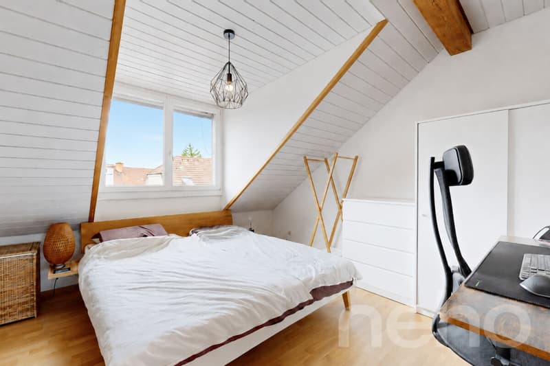 Charming 3.5-room attic apartment with balcony in a quiet location in Basel (8)