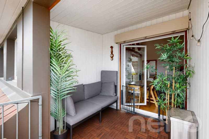 Charming 3.5-room attic apartment with balcony in a quiet location in Basel (3)
