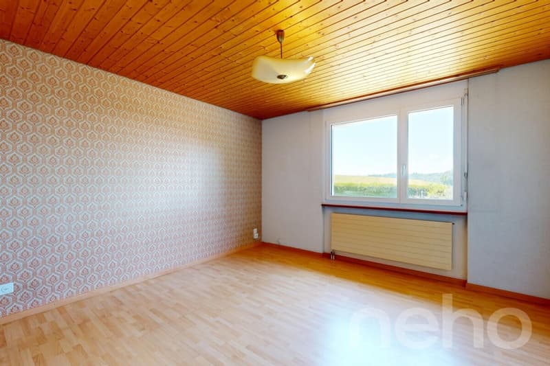 Living on the edge of the field - 5.5 room house in quiet Oberbipp (9)