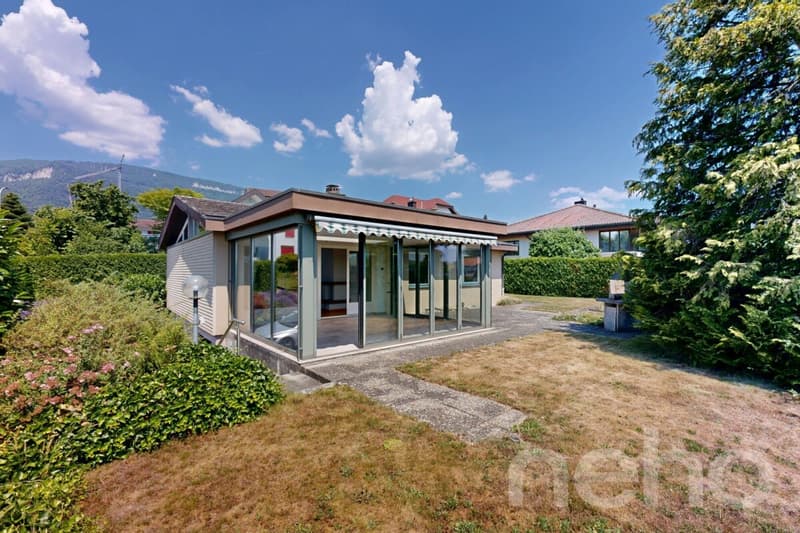 Living on the edge of the field - 5.5 room house in quiet Oberbipp (3)
