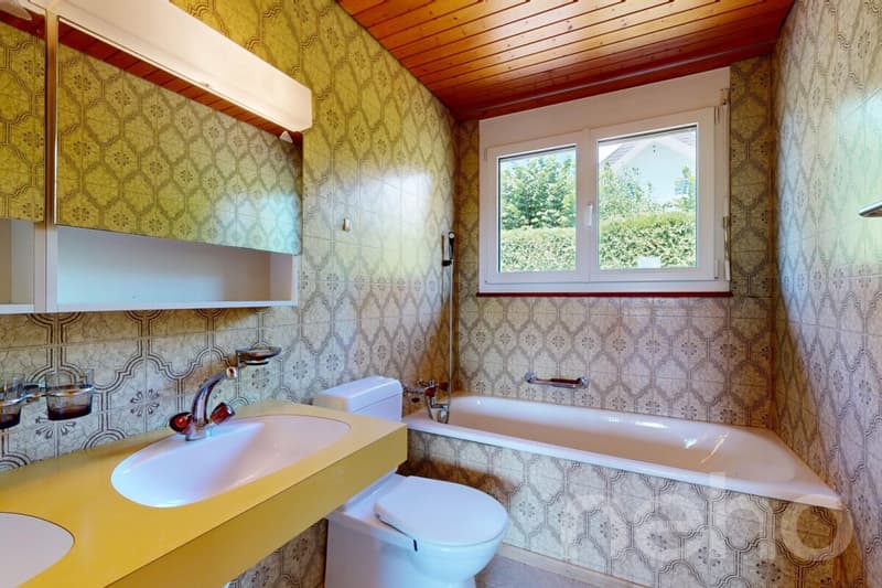 Living on the edge of the field - 5.5 room house in quiet Oberbipp (11)