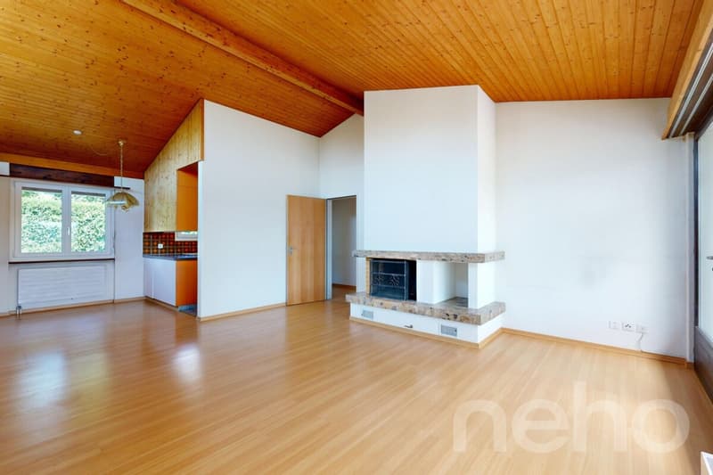Living on the edge of the field - 5.5 room house in quiet Oberbipp (5)